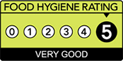 5 star Food Hygiene Rating
